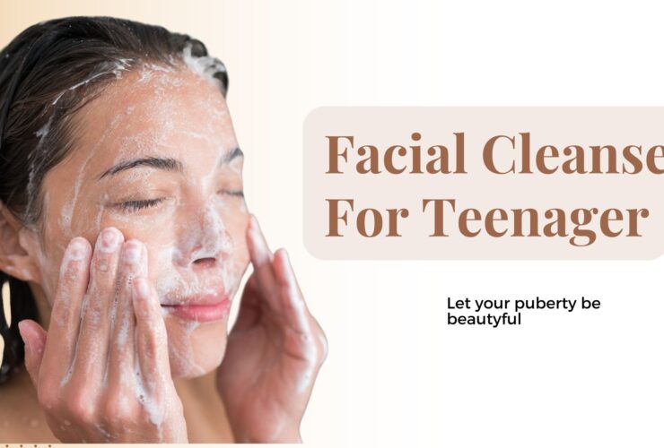 Facial cleanser for teenager